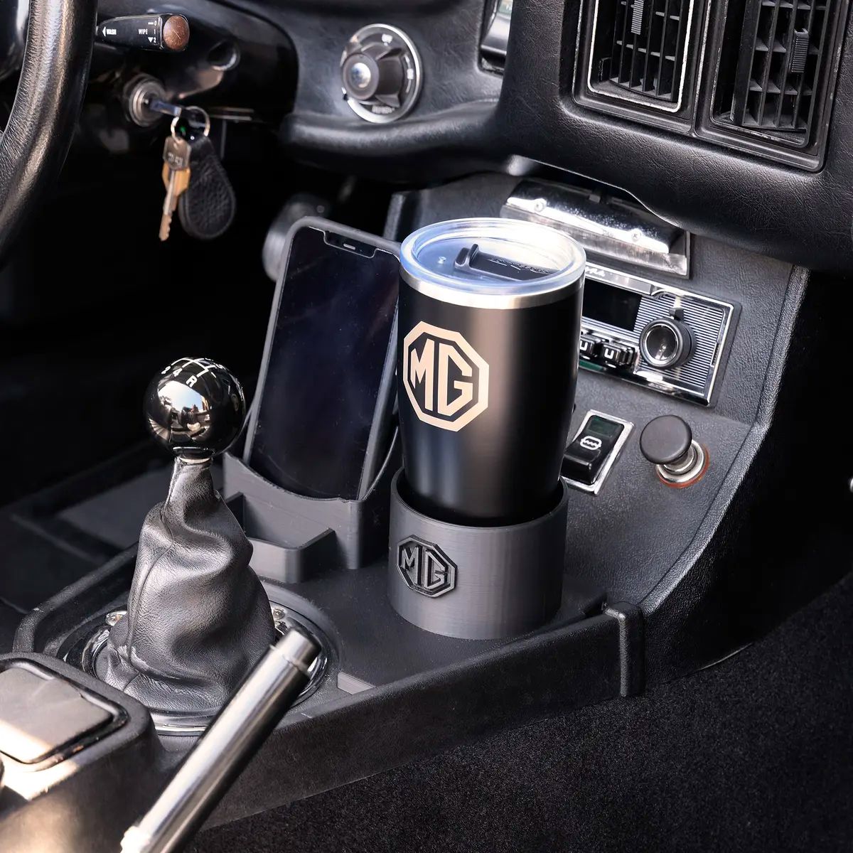 MGB Cup & Phone Holder