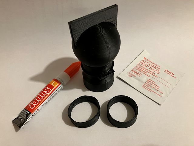 Tom's knob 009-584 kit for 363-170